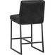 Spyros 37 inch Coal Black Counter Stool